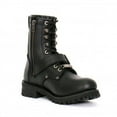thumbnail image 3 of Hot Leathers BTM1011 Men's 8 Inch Two Tone Logger Leather Lace Up Boots 8.5, 3 of 10