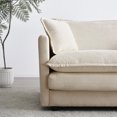thumbnail image 3 of Breathable Fabric Modular Sofa - Move and Re-assemble for Your Ideal Living Room Setup, 3 of 6