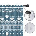 thumbnail image 4 of Blackout Kids Curtains,Geometric Diamond Chevron Pattern Childrens Insulated Curtains Set Of 2,Bedroom Essentials,Toddler Room Decor 42x54in(106x137cm), 4 of 5