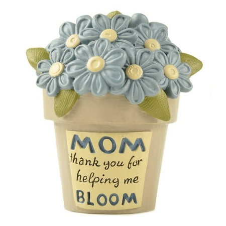 Blossom Bucket Decorative Mom Thank You Flower Pot with