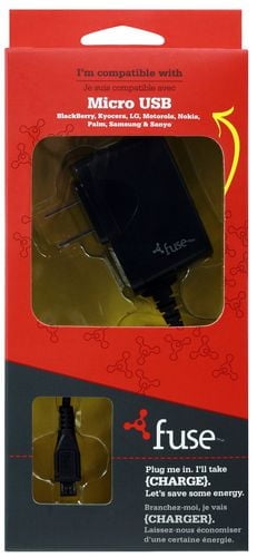 fuse - Travel Charger - Micro USB 1Amp - UL