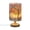 Orange, variant on Colorful Tree Bedside Table Lamp LED Warm Lights with USB Charging Port Retro Cylinder Desk Lamps for Bedroom Living Room Office Coffee Bar Decoration