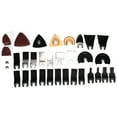 thumbnail image 2 of Kit de Lames Multi-Outils, Lames d'Outils Oscillants Usure Résistance Large Utilisation Durable pour le Bois, 2 of 8