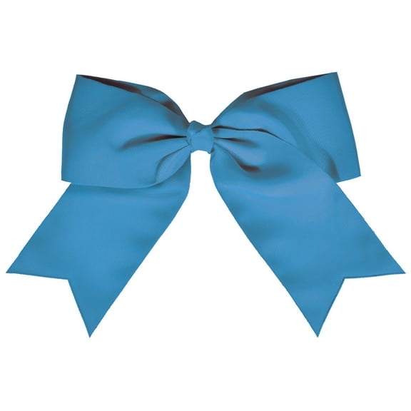 Jumbo Hair Bow Columbia Blue
