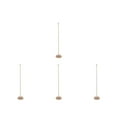 thumbnail image 3 of UPGRATOR Flag Pole Base Stand for Small Flags, Office Use, 4-Pack, 12.18 x 2.16 x 2.16 Inches, 3 of 8