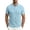 BU1, variant on CAIVO Polo Shirts For Men Solid Color For Daily Commute Work Outdoor Summer Breathable Short Sleeve Casual Lapel Classic Fit Golf Tops For Business , XL