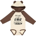 thumbnail image 3 of Inktastic My Dad is an EMT and a Hero Boys or Girls Long Sleeve Baby Bodysuit, 3 of 5