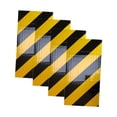 thumbnail image 2 of Protector de pared de garaje portátil para estacionamientos, protector de pared de espuma, borde de pared 4 amarillo negro, 2 of 9