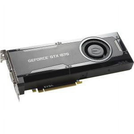 EVGA GeForce GTX 1070 GAMING, 8GB GDDR5, DX12 OSD Support (PXOC) Graphics Card 08G-P4-5170-KR