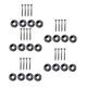 thumbnail image 1 of 5 juegos de casquillos de férulas de montaje de cuello de guitra eléctrica shamjiam férulas de montaje de cuello bajo, 1 of 8