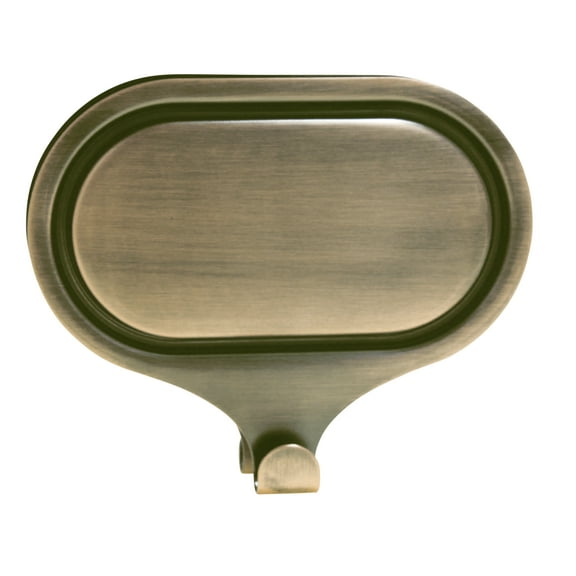 Haute Decor Attract™ Dual Magnetic Wreath Hanger -Dual Hook Set - Antique Brass