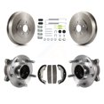 thumbnail image 1 of Transit Auto Rear Brake Drum Shoe Hardware and Wheel Hub Bearing Assembly Kit for Car Chevrolet Cruze with 16" Factory Wheels - Left Right Side (Driver Passenger) K7D-100180, 1 of 11