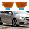 thumbnail image 5 of Anxingo Bumper Marker Light Front Driver and Passenger Side, Replacement for Chevrolet Cruze 2011 2012 2013 2014 2016,Replaces 95186926 95186927 GM2550198 GM2551198, 5 of 7