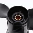 thumbnail image 3 of Black Boat Engine Propeller 8.5 for 2 & 6 8 9.8, 3 of 6