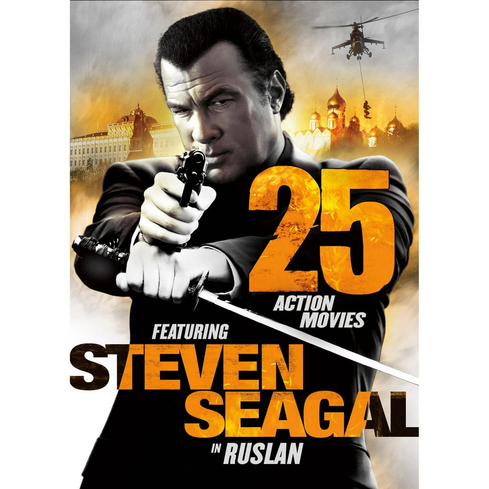 25 Action Movies featuring Steven Seagal DVD
