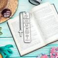 thumbnail image 3 of Inspirational Metal Bookmarks,Book Marker Clip For Book Loversxpa C7P0, 3 of 8
