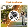 thumbnail image 4 of maXpeedingrods 500W 24V DC Brush Electric Motor ZY1020 with Bracket 2500RPM for DIY Scooter E Bike Go Kart, 107.5mm*133mm, 4 of 8