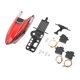 thumbnail image 4 of Juego de servomotor de helicóptero RC, placa de cubierta de Servo de plástico y juego de Base, accesorios de reacondicionamiento de helicóptero RC para WLtoys XK K110, 4 of 8
