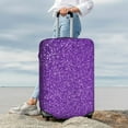 thumbnail image 6 of Picia Glitter Purple Luggage Protector Cover Thicken Suitcase Protector Cover Fit 18-32 Inch Luggage-Medium, 6 of 9