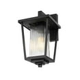 thumbnail image 3 of Elegant Lighting York 7" Outdoor Pendant In Black, 3 of 8