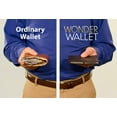 thumbnail image 3 of Wonder Wallet - Amazing Slim Genuine Leather Wallet w/RFID Protection, As Seen On TV, 3 of 5