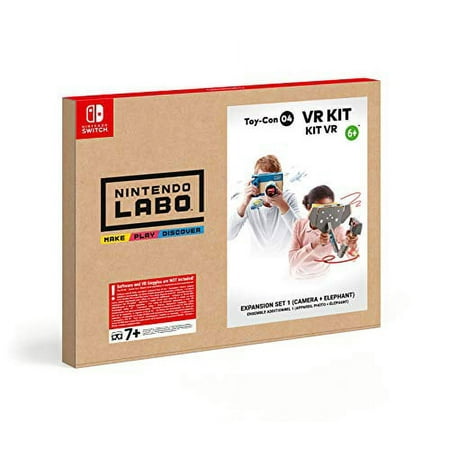 Nintendo LaboTM - Kit VR (Toy-Con 04) Ensemble Additionnel 1 (Appareil Photo + Eléphant)