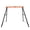 Orange, variant on LuckyNote Heavy Duty A-Frame Swing Stand, 440 lbs Capacity Metal Swing Set Frame for Backyard Indoor, Easy Assembly Outdoor Porch Swing Frame for Kids Toddlers Adults, Orange (Swing Not Included)