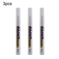 thumbnail image 1 of 3X White Paint Pen Marker Waterproof Permanent Car Letters Rubber Tire, 1 of 9
