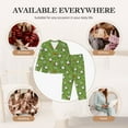 thumbnail image 7 of Haiem Halloween Monster Gnome Pattern Women’s Long-sleeve Sleepwear,Sleepwear Set,2-piece Loungewear Set,Soft PJs Comfy Nightwear with Pockets-Medium, 7 of 7
