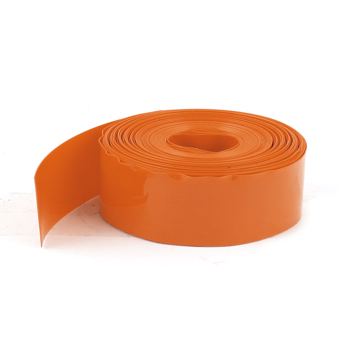 5m 16.4ft PVC Heat Shrink Wrap Tubing Wire 23mm Flat for 1xAA 1.5V