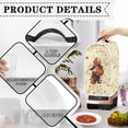 thumbnail image 4 of HELLHERO Pumpkin Music Pattern Washable Polyester Kitchen Blender Dust Cover with Thickened for Kitchen, 4 of 6