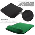 thumbnail image 2 of NEX Ergonomic Mouse Pad with Wrist Support, Memory Foam Keyboard Wrist Rest for Computer, Green (NX-PAD004), 2 of 7