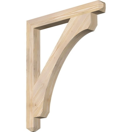 

Ekena Millwork 3 1/2 W x 34 D x 40 H Legacy Craftsman Smooth Bracket Douglas Fir