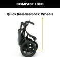 thumbnail image 3 of Jeep TurboGlyde Jogging Stroller by Delta Children, Grey Tech, 3 of 15