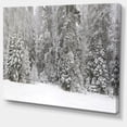 thumbnail image 2 of Panorama de Forêt d'Hiver Brumeuse - Impression sur Toile Paysage, 2 of 4