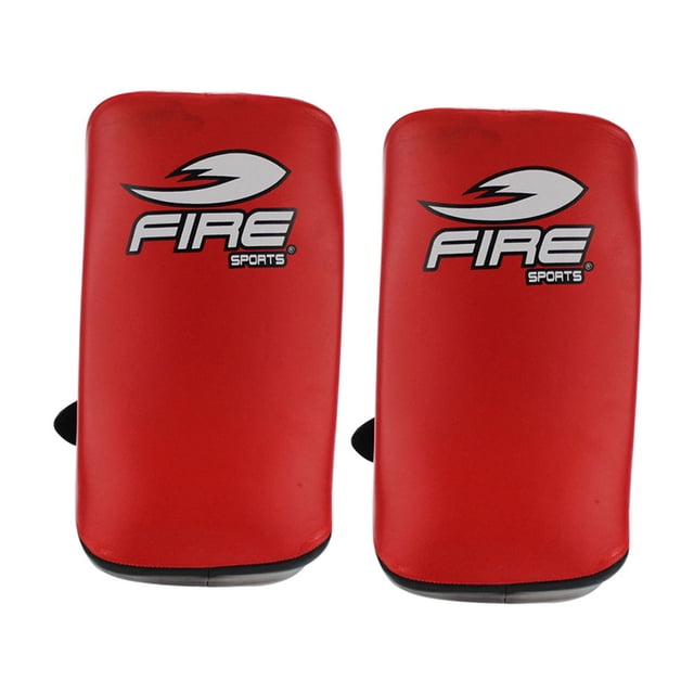 Almohadilla Manillas Manoplas Box Piel Rojo Fire Sports Almohadilla/Piel/Rojo