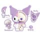 thumbnail image 1 of Sanrio Cinnamoroll Hello Kitty My Melody Kuromi Half-Skeleton Action Figures Assembled Model Back To School Anime Toys Kit Gift, 1 of 5