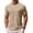 Khaki, variant on COOFANDY Men's T Shirts Short Sleeve Soft T-Shirt Casual Basic Summer Tee Tops