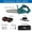 2 battery, variant on 10 Inch 3000W Electric Saw Cordless Chainsaw 1/2PC Li-ion Battery Oil Lubrication Woodworking 1-hand Power Tool ,Efficient Cutting