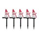 thumbnail image 1 of Solar Snowman Lights Outdoor Snowman Santa Ornament Solar Powered Landscape Pathway Light for Patio Yard Garden Lawn Decorations Party Holiday Gifts, 1 of 4