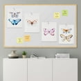 thumbnail image 2 of PixonSign 4 PCS Adhesive Canvas Posters Colorful Butterfly Boho Gril's Room Minimalist Frameless Wall Art Modern Prints Fine Wall Décor Classic Artwork for Living Room, Bedroom -11"x14", 2 of 5
