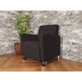 thumbnail image 2 of Lesro Fauteuil Lounge de Réception pour Invités, Noir, 2 of 5