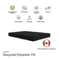 thumbnail image 1 of DHP Kali 8" Thermobonded High Density Polyester Fill Futon Mattress, Full Size, 1 of 6