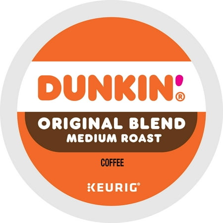 Dunkin' Donuts Original Blend Coffee, Keurig Single-Serve K-Cup Pods, Medium Roast, 22 Count