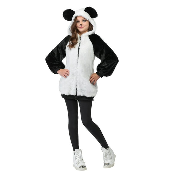 Girls Panda Hooded Jacket Costume
