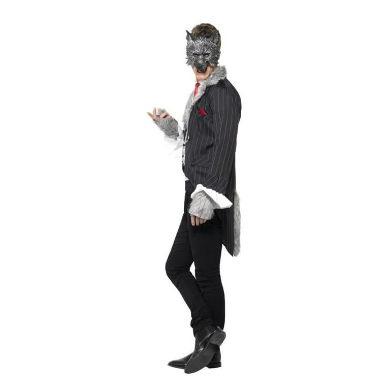 Big Bad Wolf Deluxe Costume Adult Grey Big Bad Wolf Deluxe Costume Adult Grey