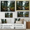 thumbnail image 4 of Designart "captivate Pine Tree Forest" Tree Pine Floater Framed Wall Decor, 4 of 7