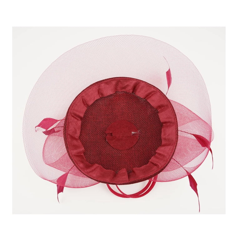 Weikingp Tea Party Accessories for Women Funeral Hat with  display picture 2