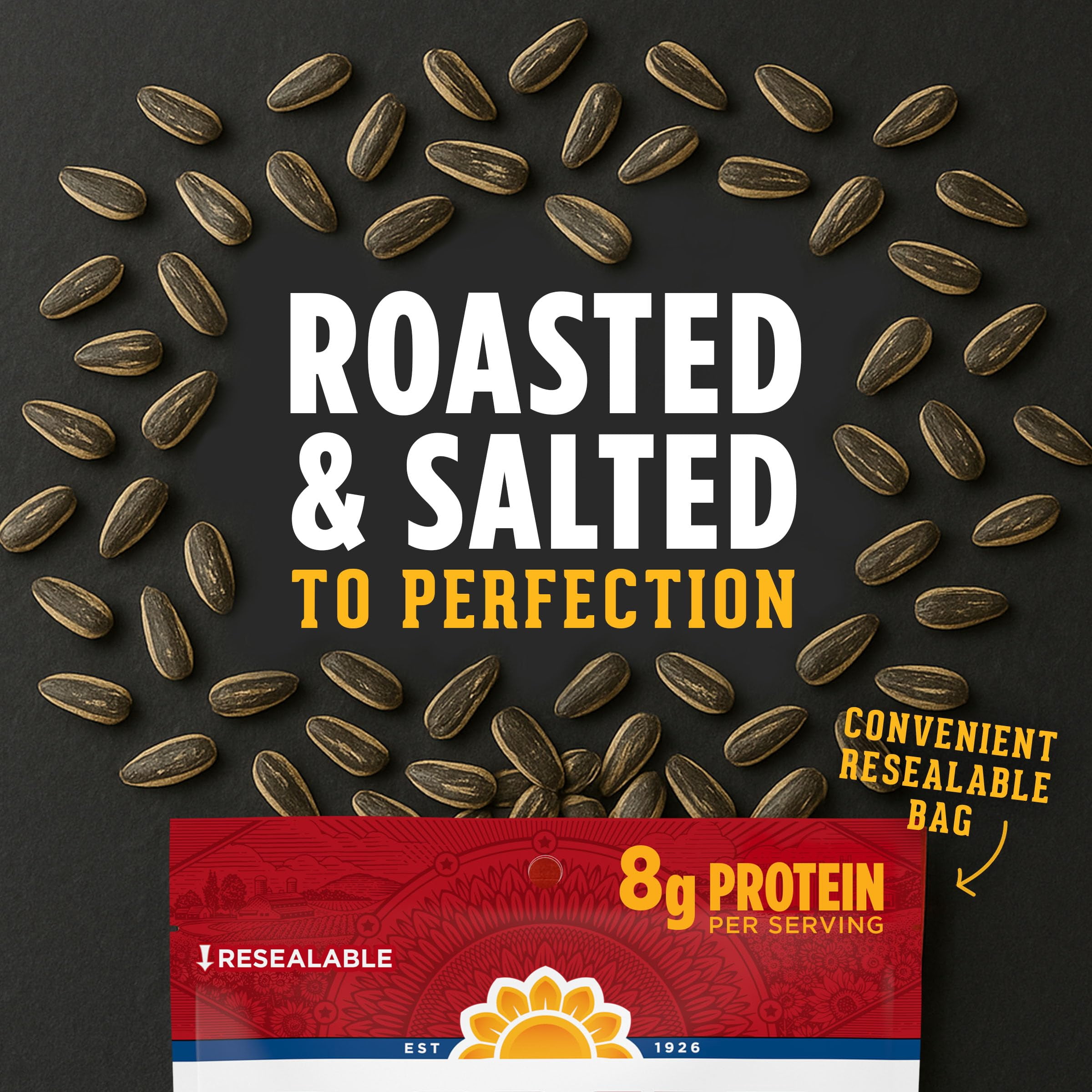 (Pack Of 12) David Sunflower Seeds Bbq 5.25 Oz
