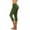 Army Green, variant on AXXD High Waisted Leggings for Women Blue Solid High Waist Yoga Leggings Green 8
